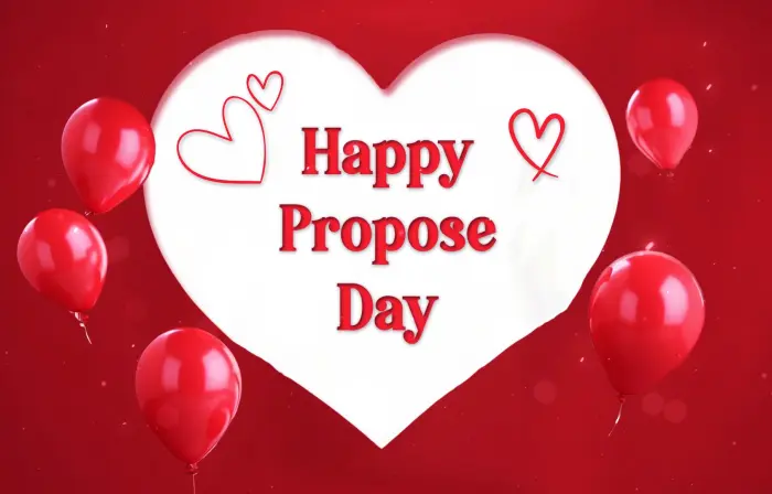 Expressive Love Propose Day 3D Slideshow